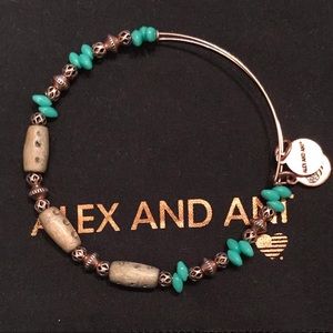 ✨Alex and Ani ✨ Teal Bangle ✨
